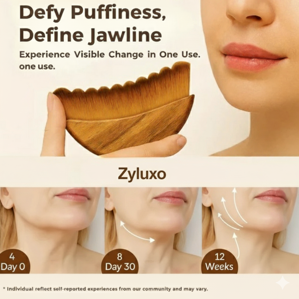 Lymphatic Face Sculpting Brush – Jawline, Chin & Drainage Massager