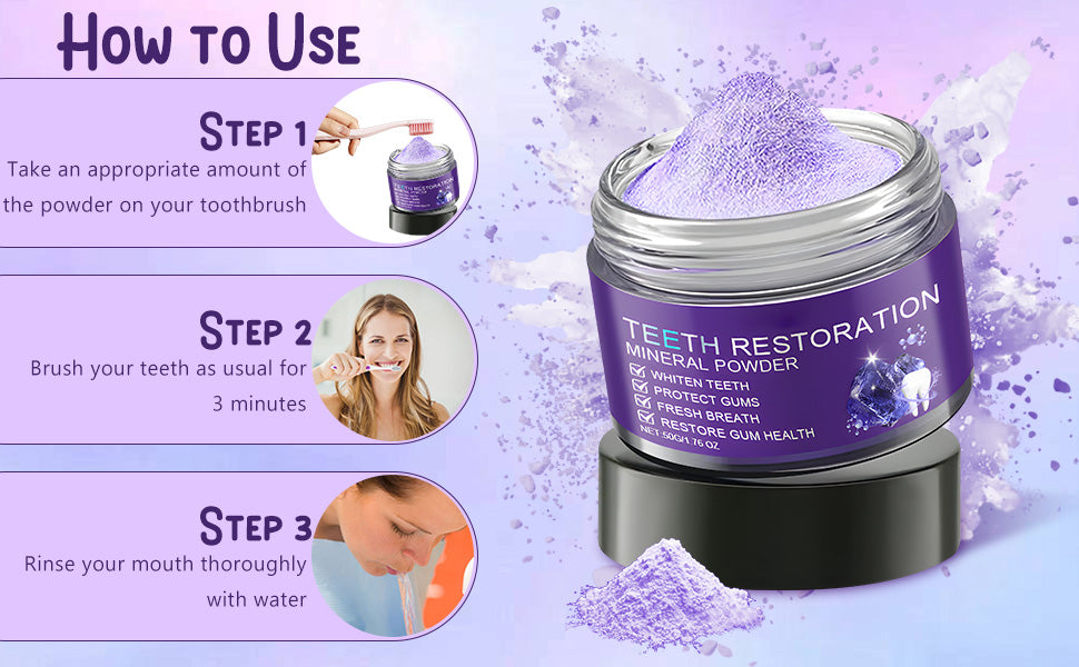 Teeth Restoration Mineral Powder